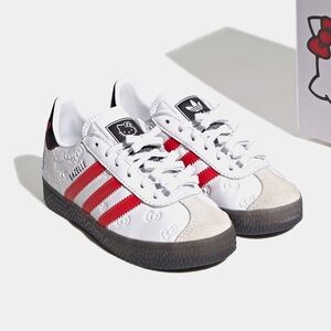 Hello Kitty x adidas Gazelle J "50th Anniversary" — Size 6.5 / 7.5